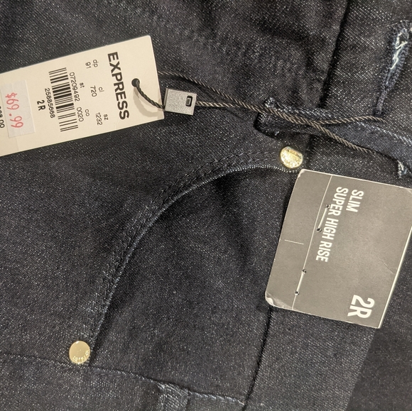 Slim Super High Rise Jeans 2R - Picture 6 of 7